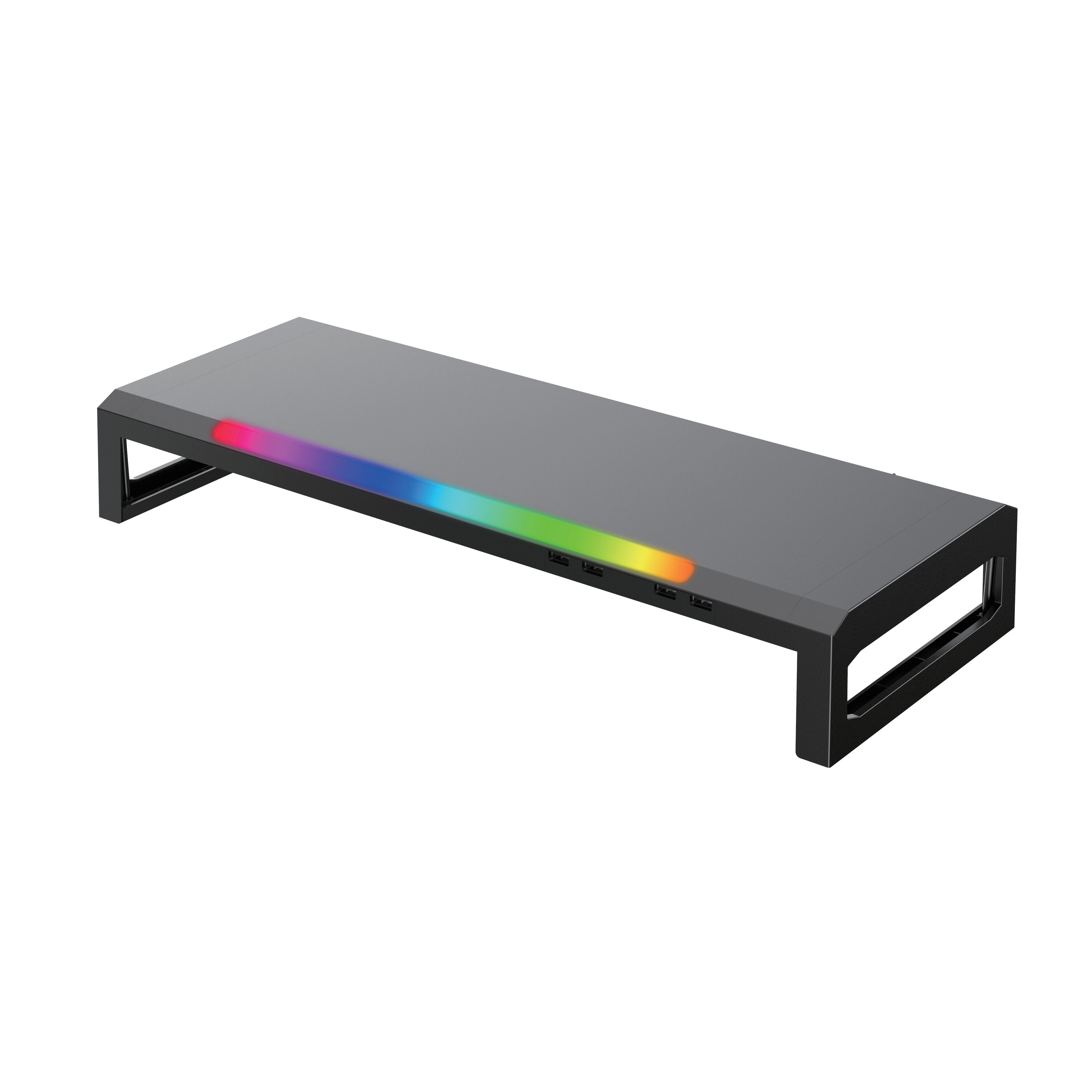 Monitor Stand with Color Light