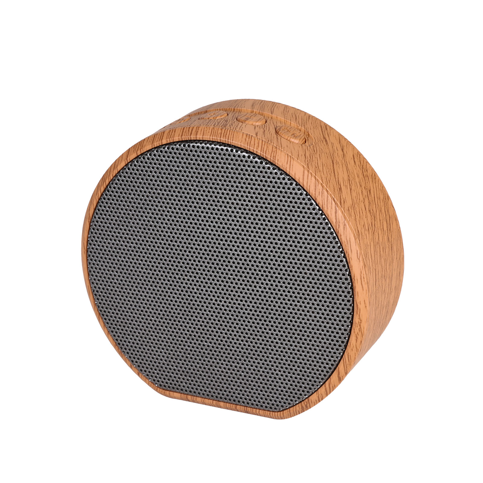 Portable Wood Grain Bluetooth Speaker & Radio