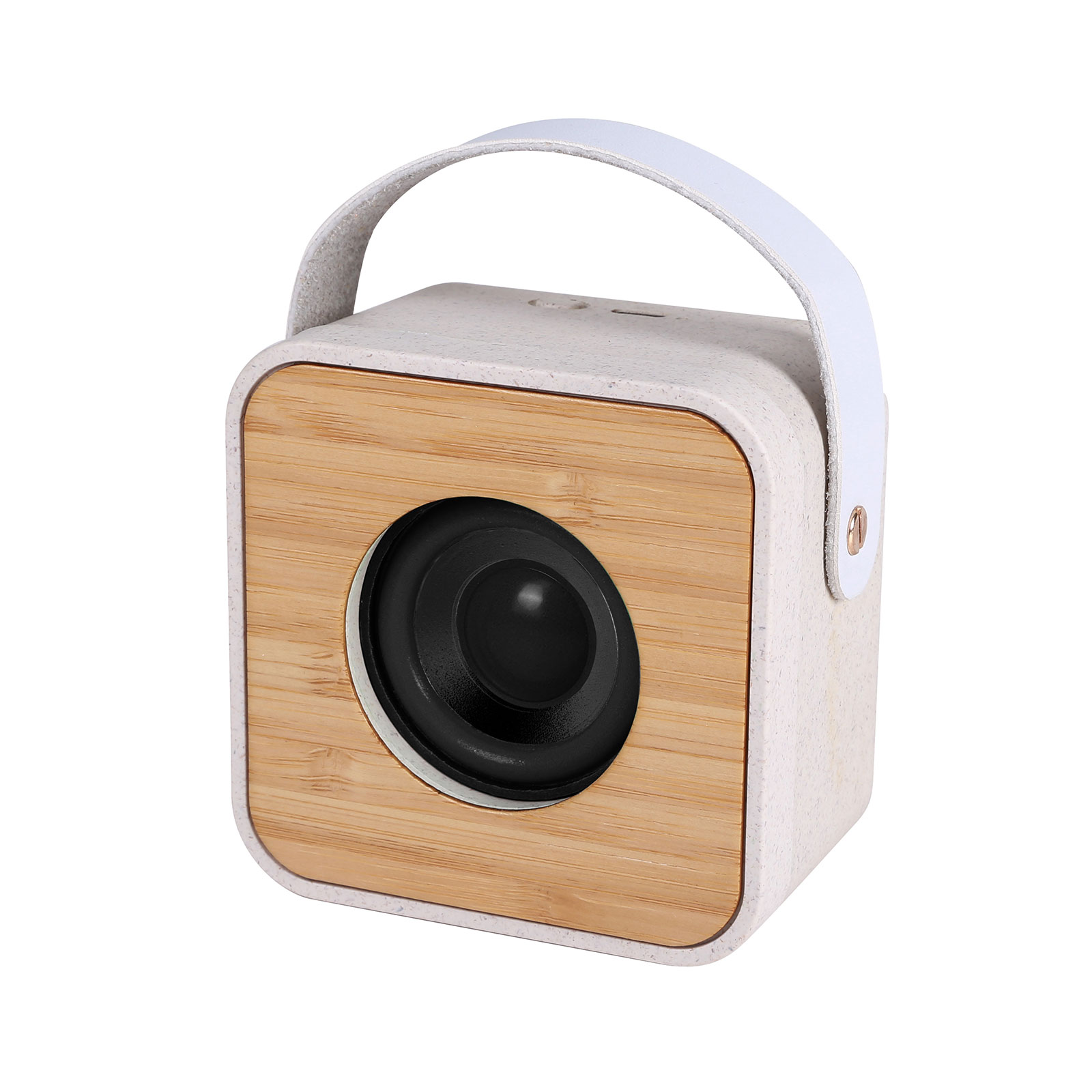 Wheat Straw & Bamboo Bluetooth Speaker