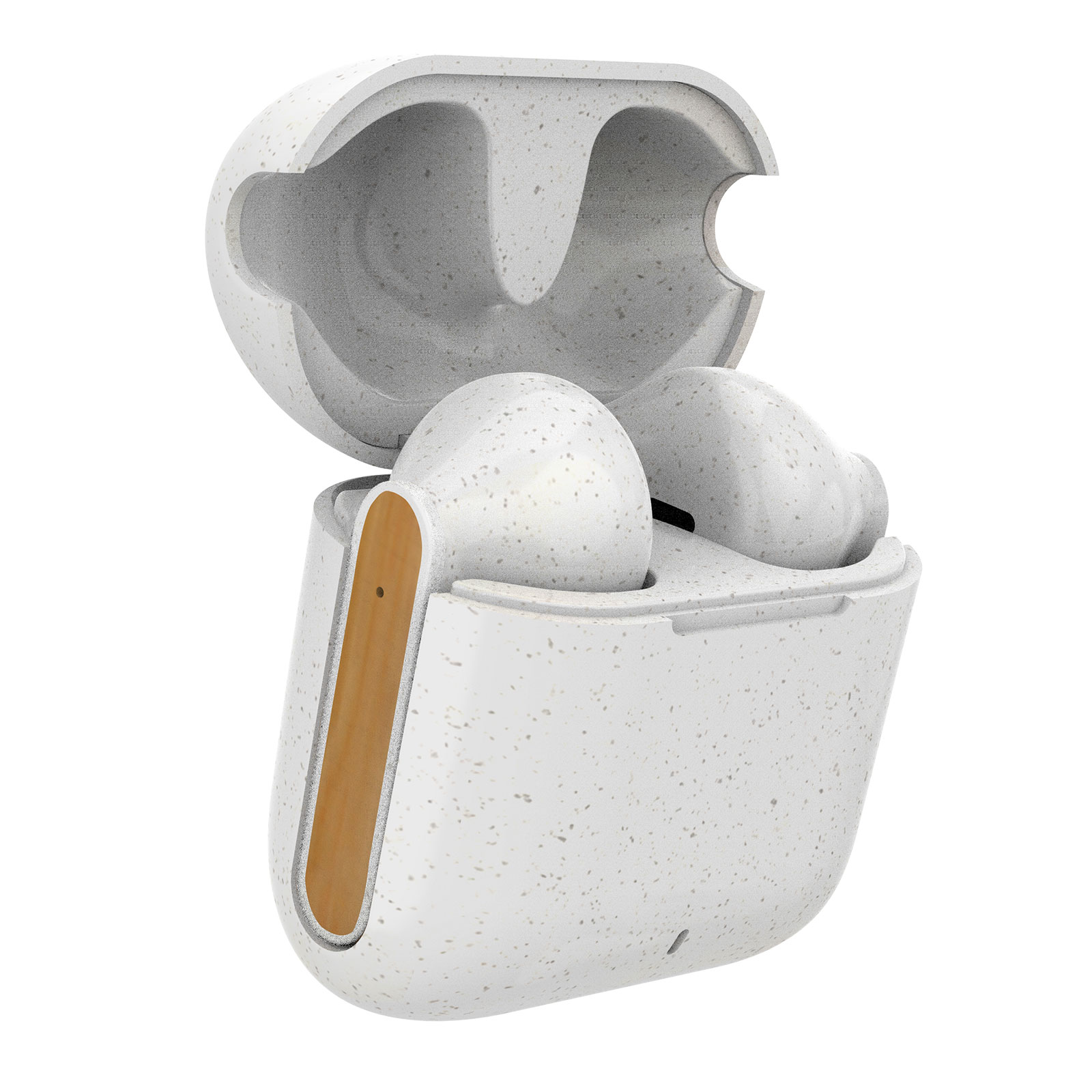 Wheat Straw&Bamboo Wireless TWS Earbuds