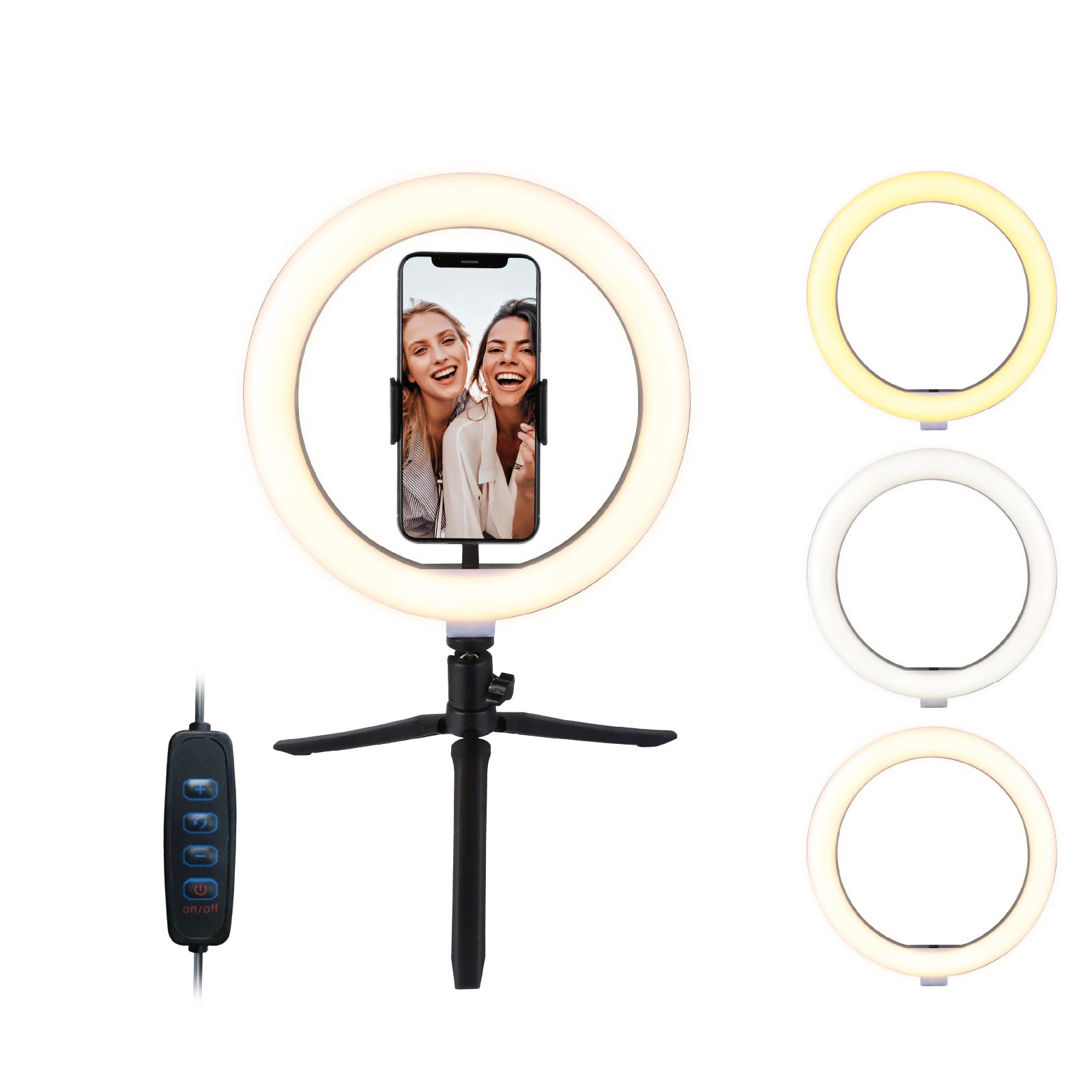 Vlogging Kit Phone Video Kit 10” Ring Fill Light 