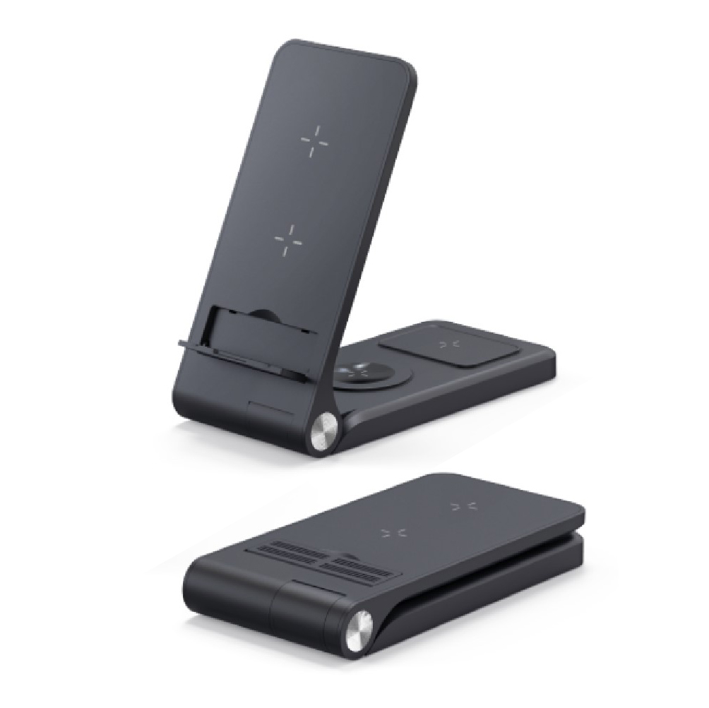 Wireless Charger Phone Stand (Dual Coils) 