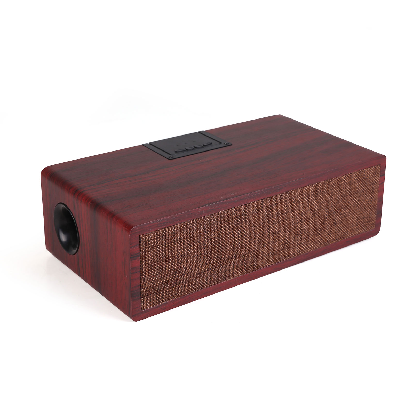 Wooden & Fabric Retro Wireless Speaker