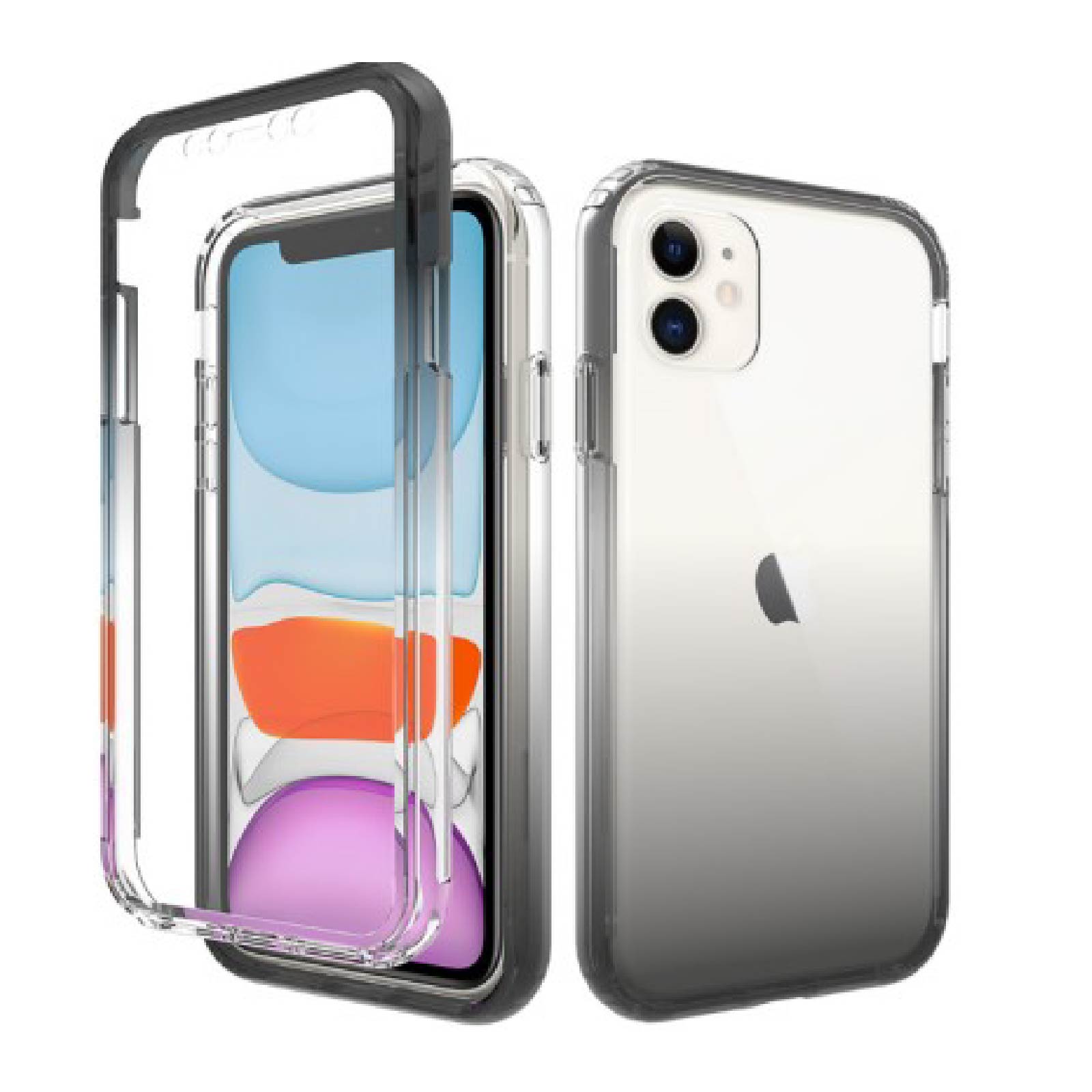 Colored Clear Phone Case