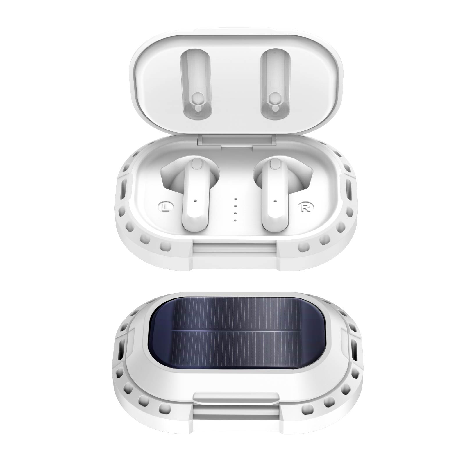 Solar Rechargeable Bluetooth Earphone