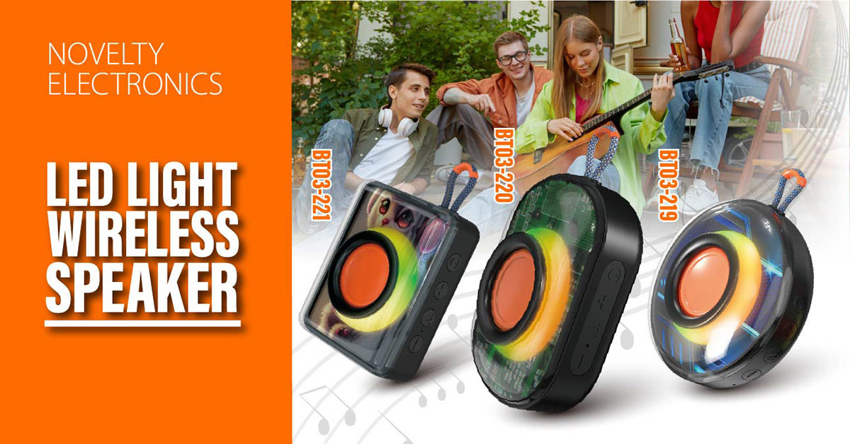 Color Light Wireless Speaker ( Customizable Pattern)