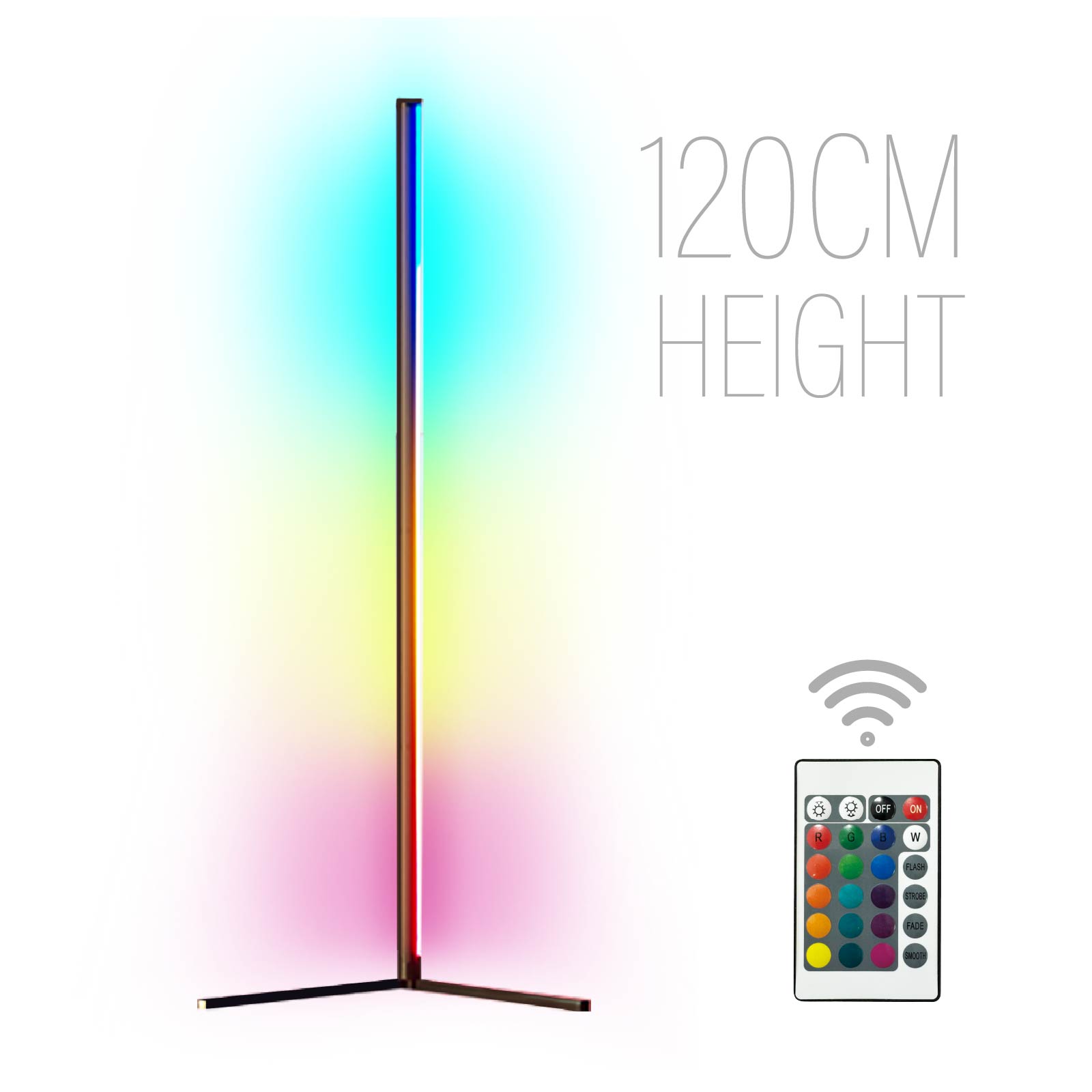 RGB Corner Floor Lamp Ambiance Light