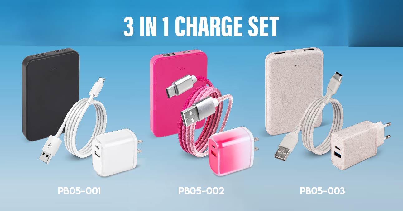 3 in 1 Charger Set