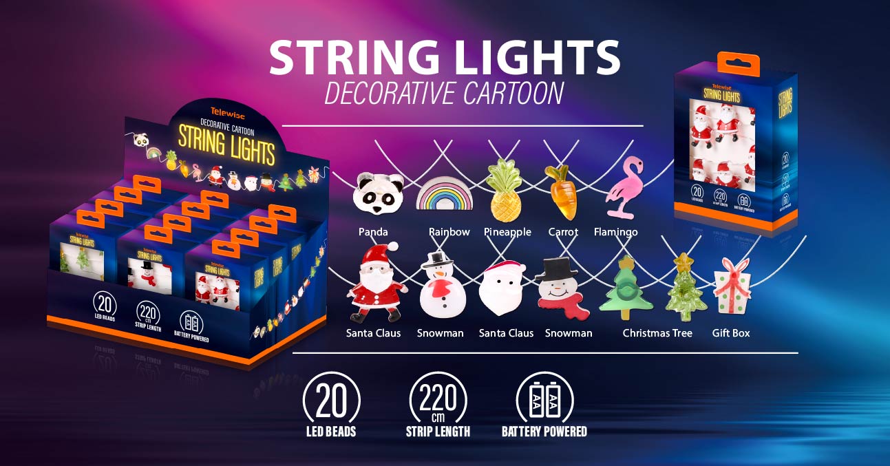 Decorative Cartoon String Lights