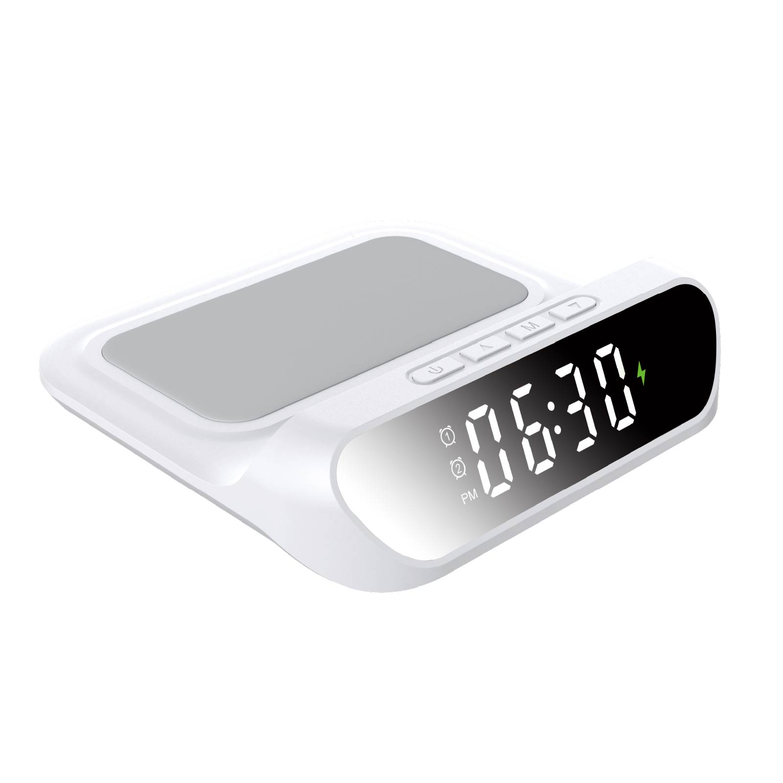 Wireless Charger & Alarm Clock 