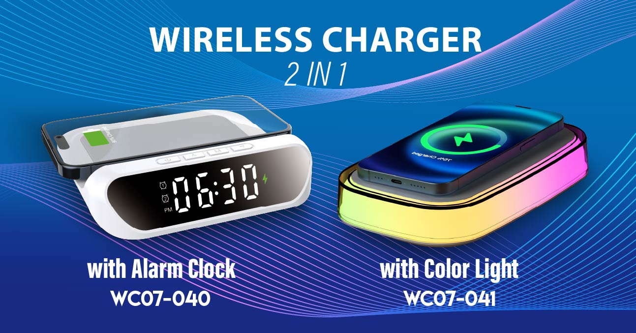 2 IN 1 Wireless Charger