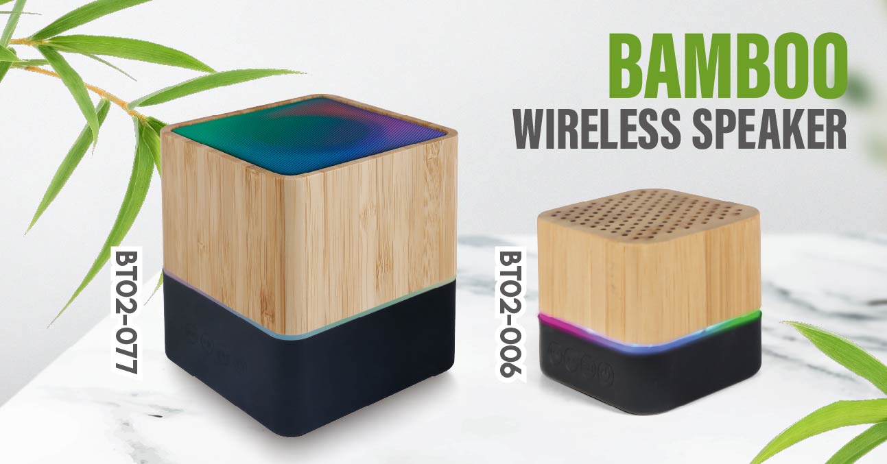 Luminous Bamboo Wireless Speaker