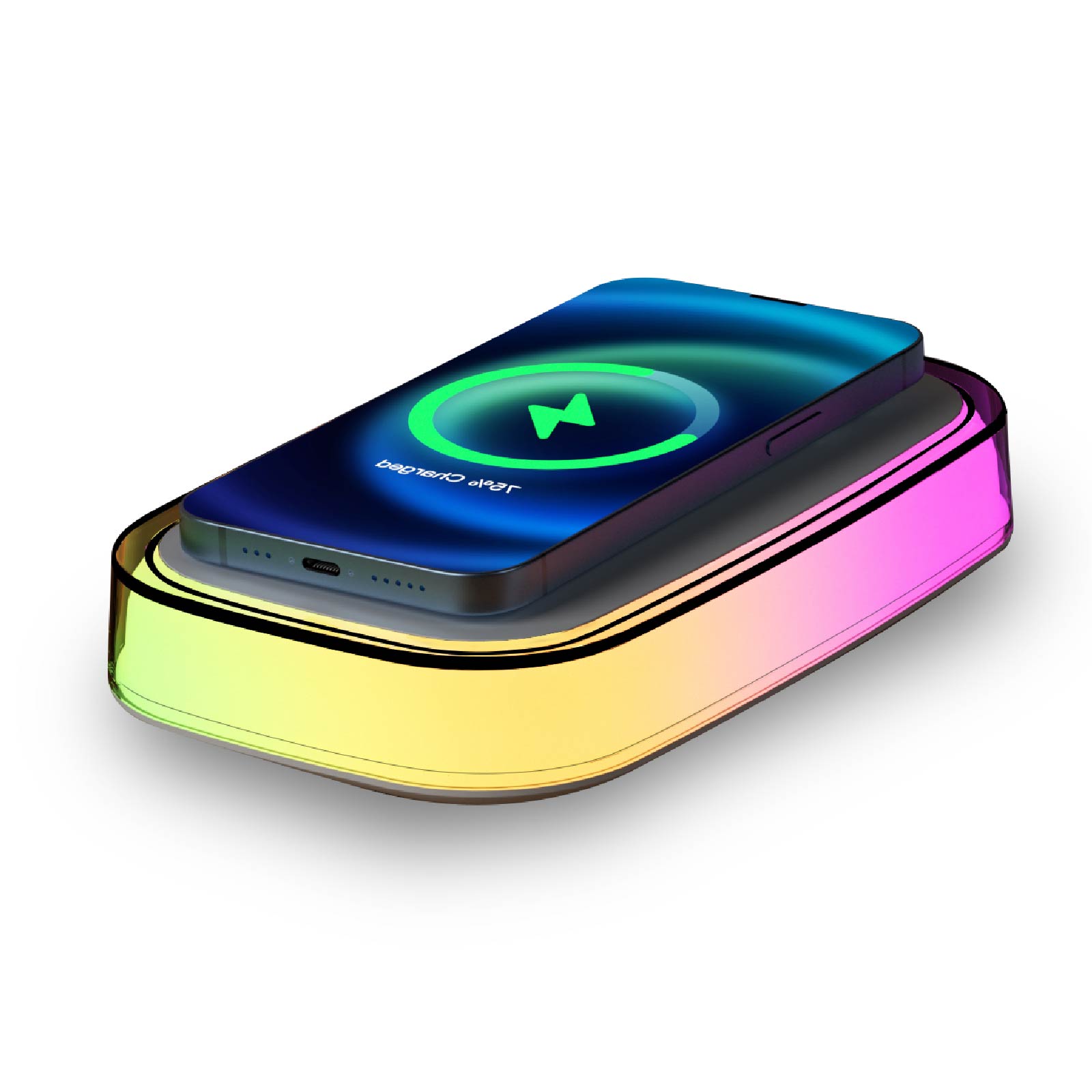 Wireless Charger & RGB Color Light