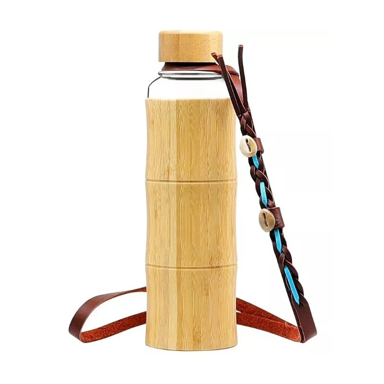 Bamboo Water Bottle ( Rope Not Included)