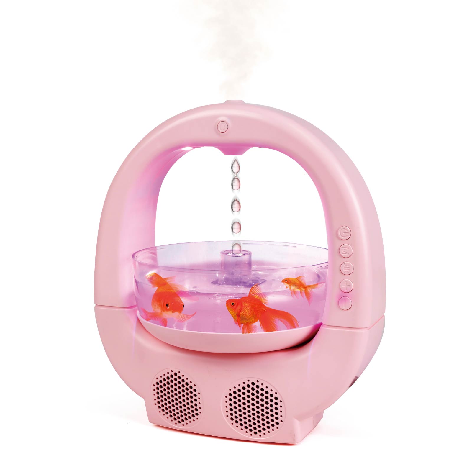 Fish Tank Anti-gravity Water Drop Humidifier & Wireless Speaker