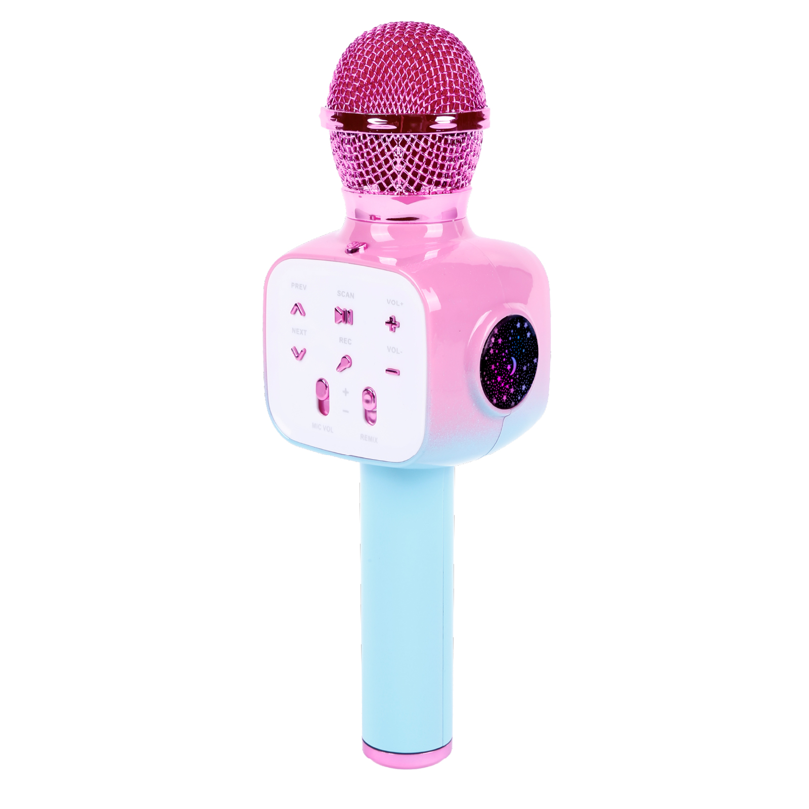 Wireless Karaoke Microphone Speaker Starry Sky Projection