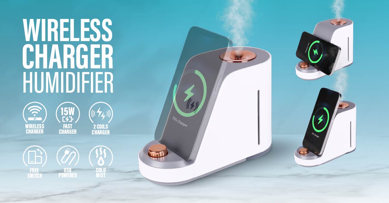 Wireless Charger Humidifier