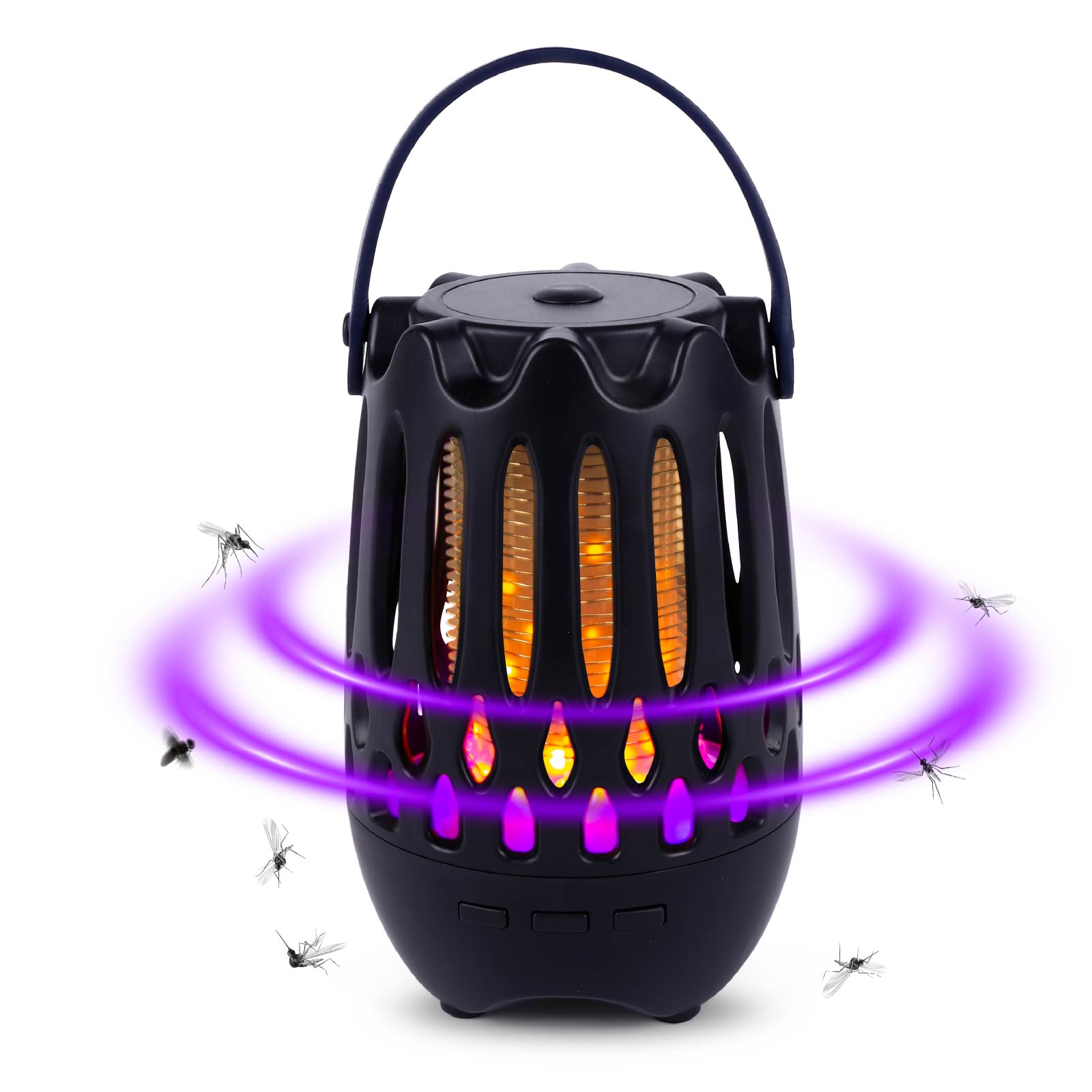 Flame Lamp Wireless Speaker Bug Zapper IPX4 Waterproof