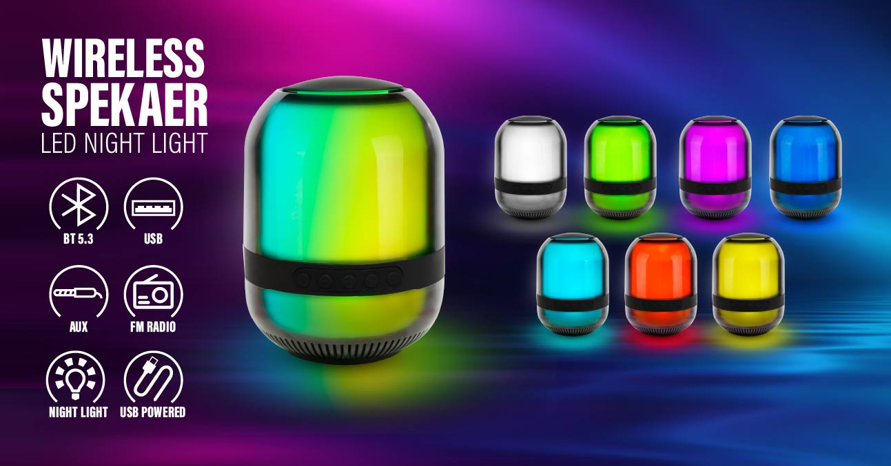 RGB Light Wireless Speaker