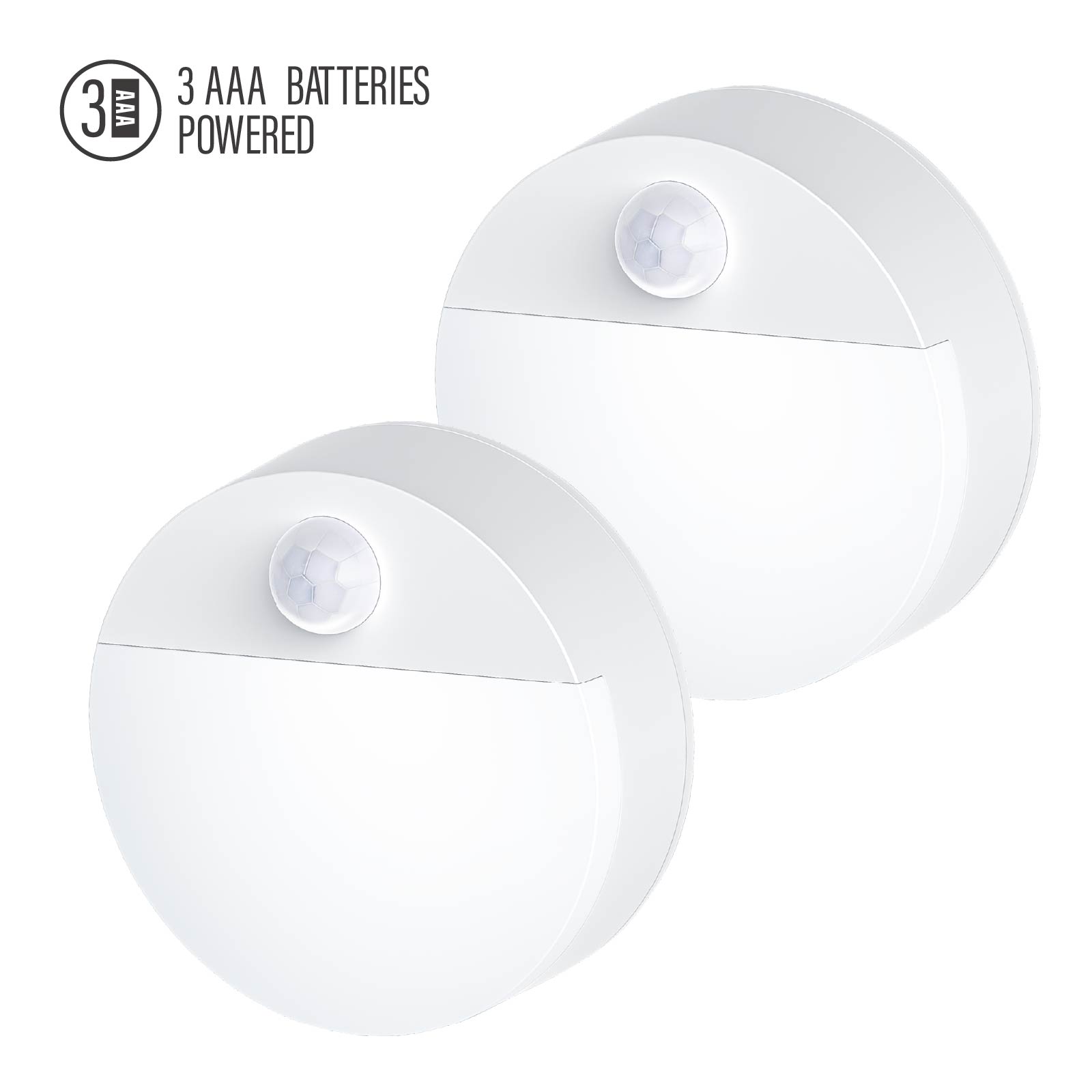 5 Leds Motion Sensor Pathway Light (2 Packs) Battery Powered