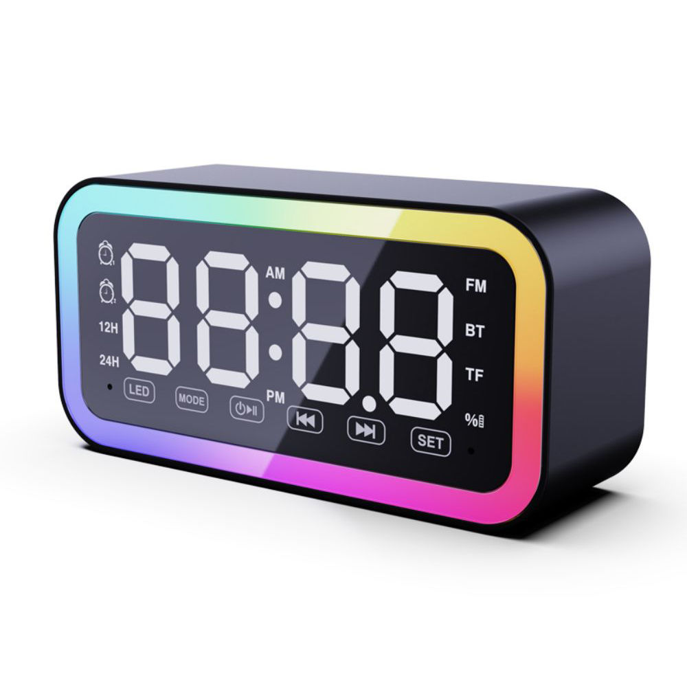 Wireless Speaker Night Light & Alarm Clock