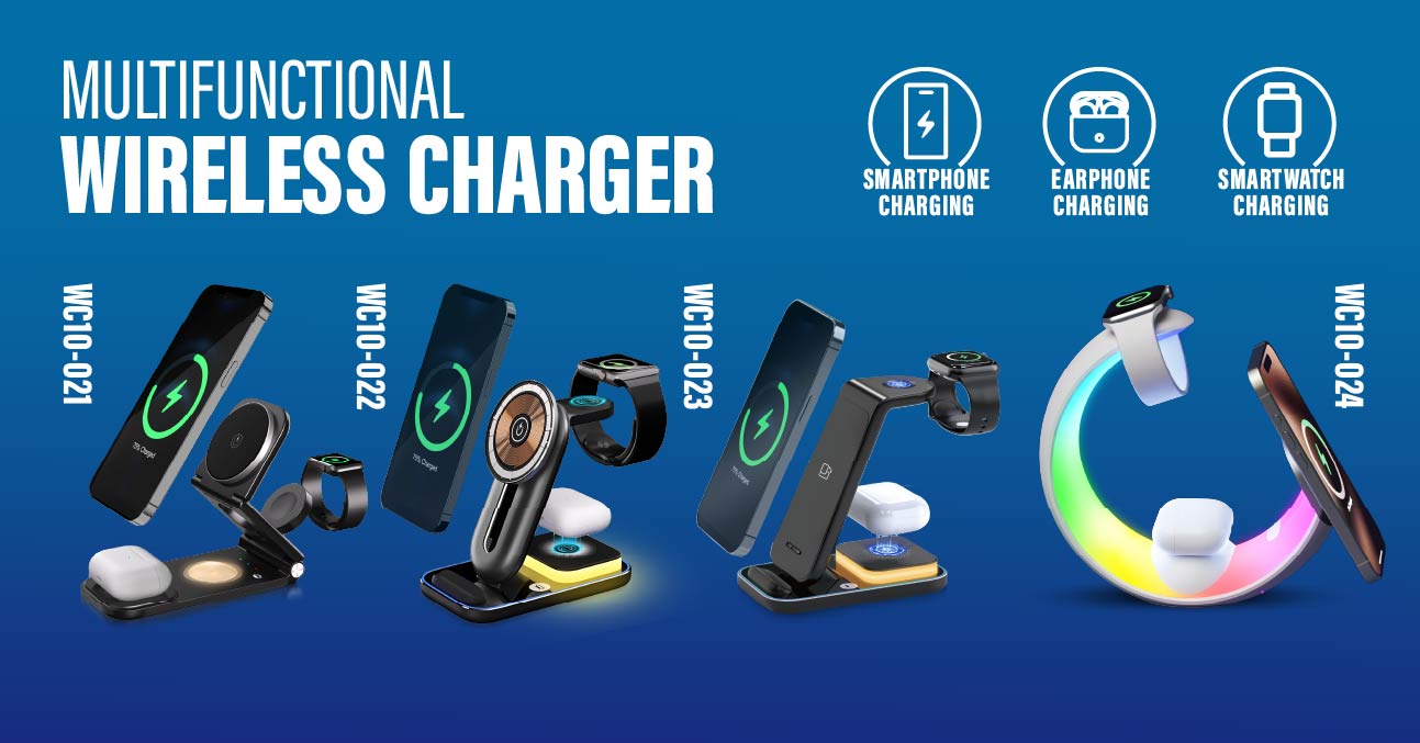 4 In 1 Wireless Charging Station