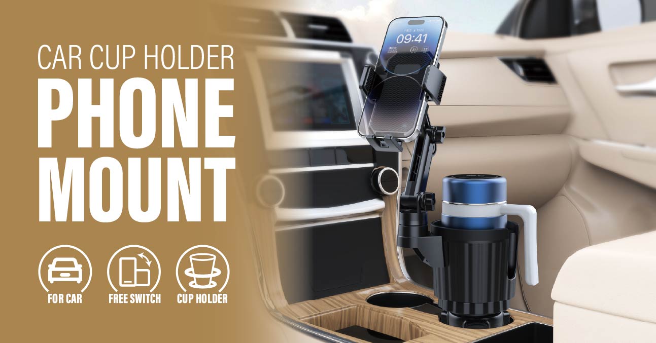 Car Cup Holder Phone Mount