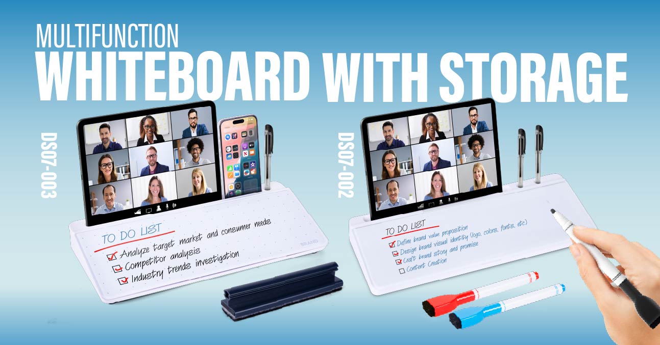 Multifunction Whiteboard with Storage