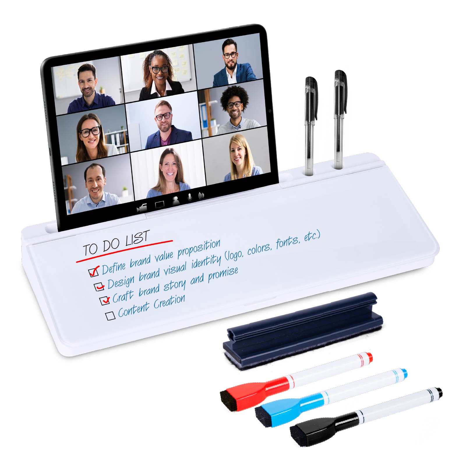 Multifunction Whiteboard with Storage 