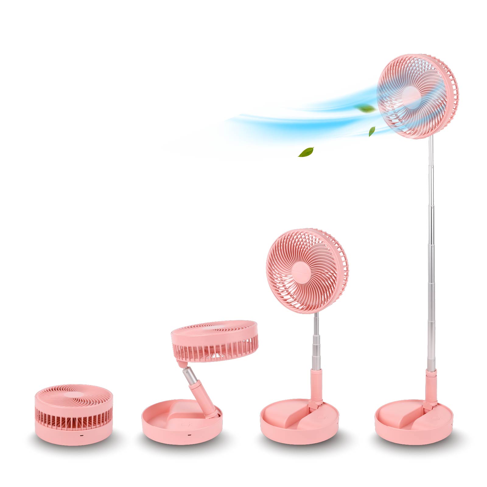 Foldable Mini Stadn Air Circulation Fan