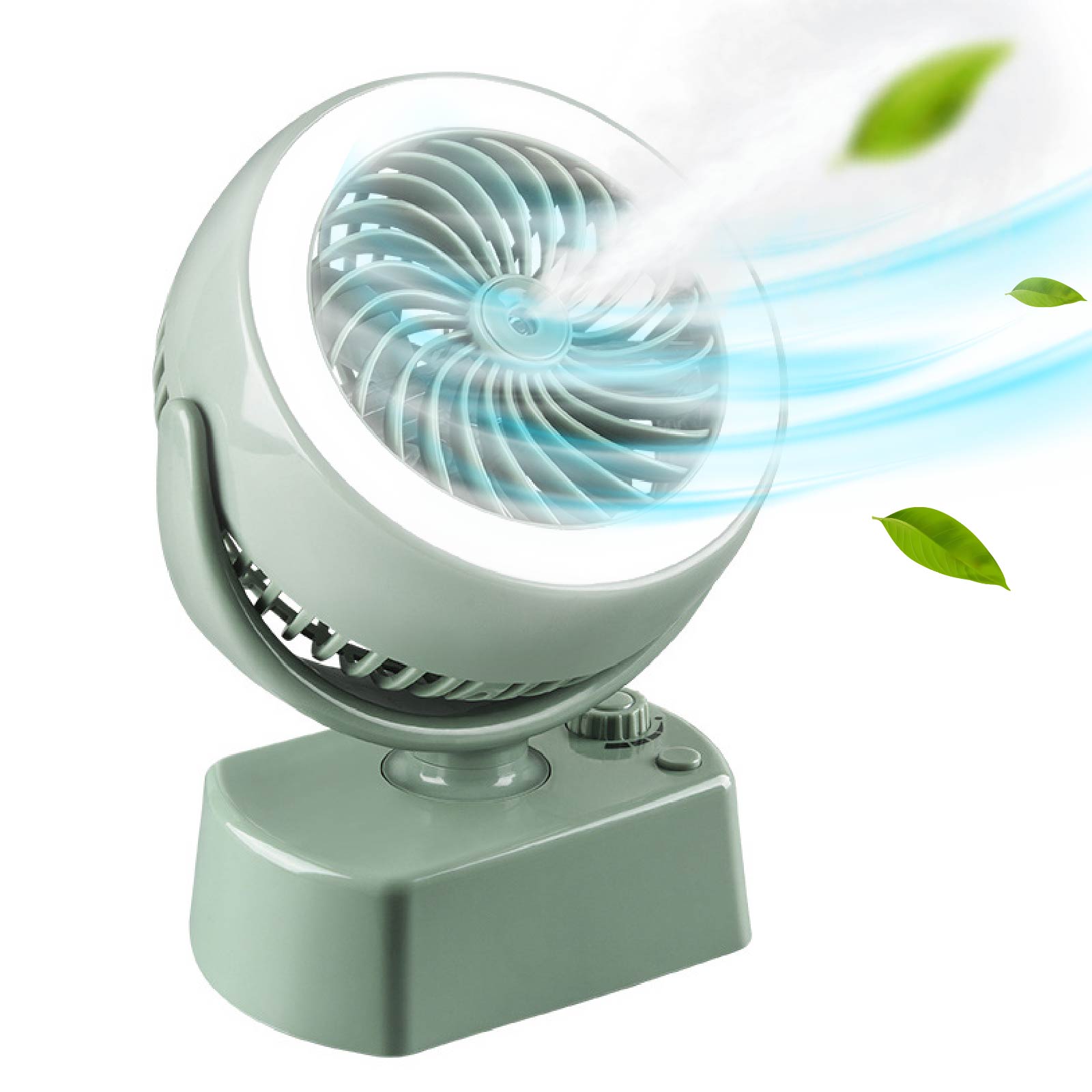 Portable Fans with Spray & Night Light