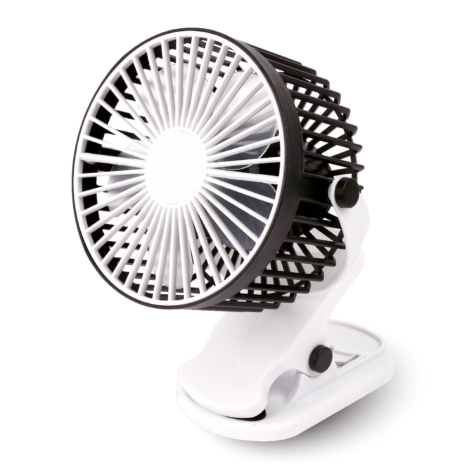 Clip On Mini Fan with Led Light