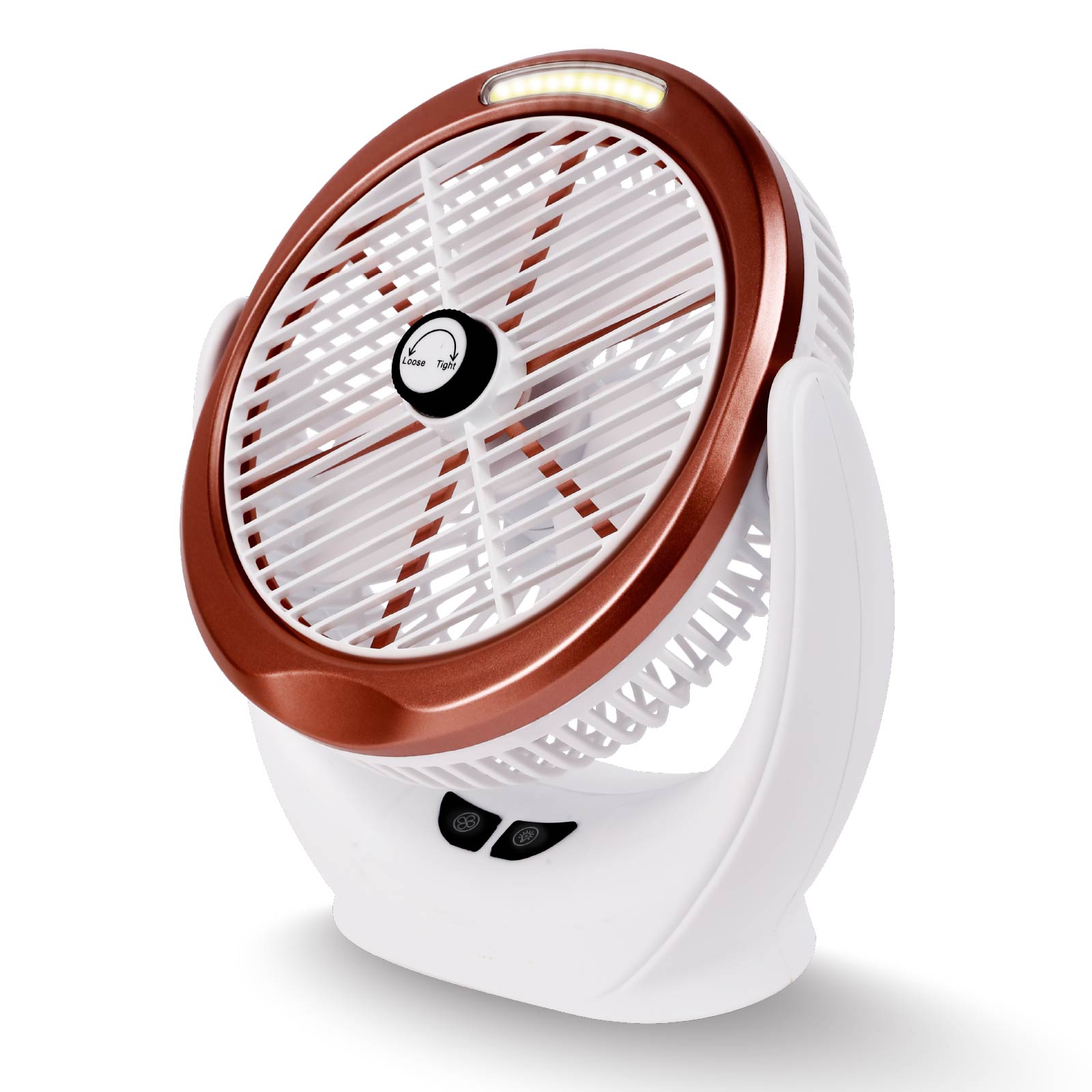 Desktop Fan with COB Light