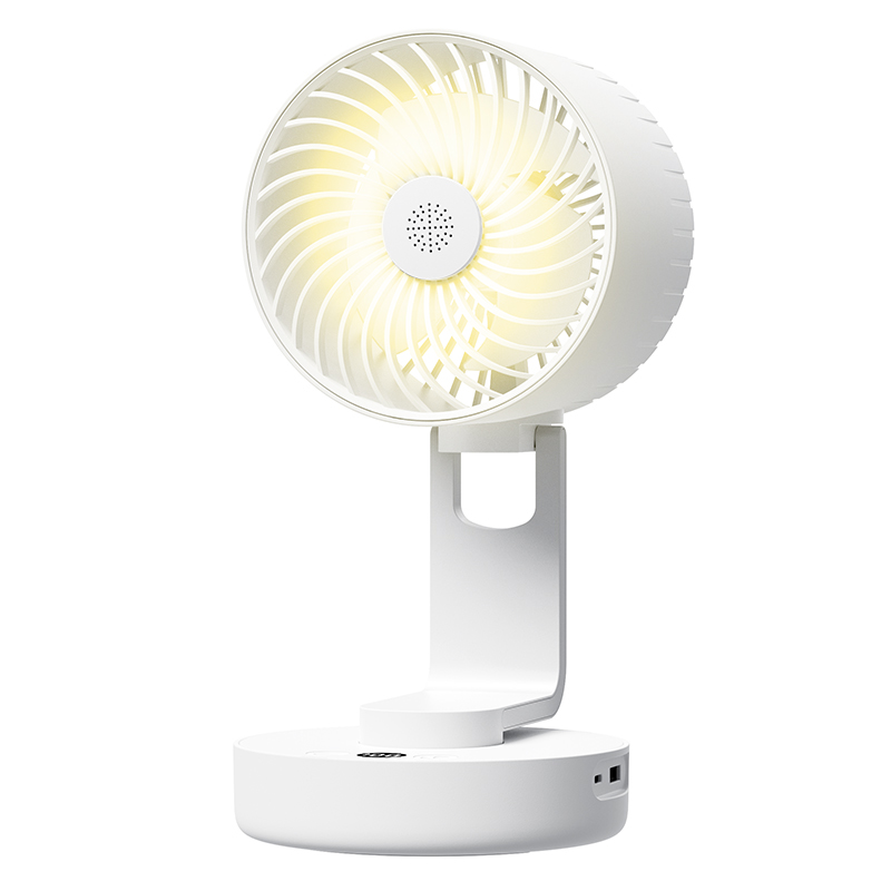 Portable Desktop Fan with Night Light