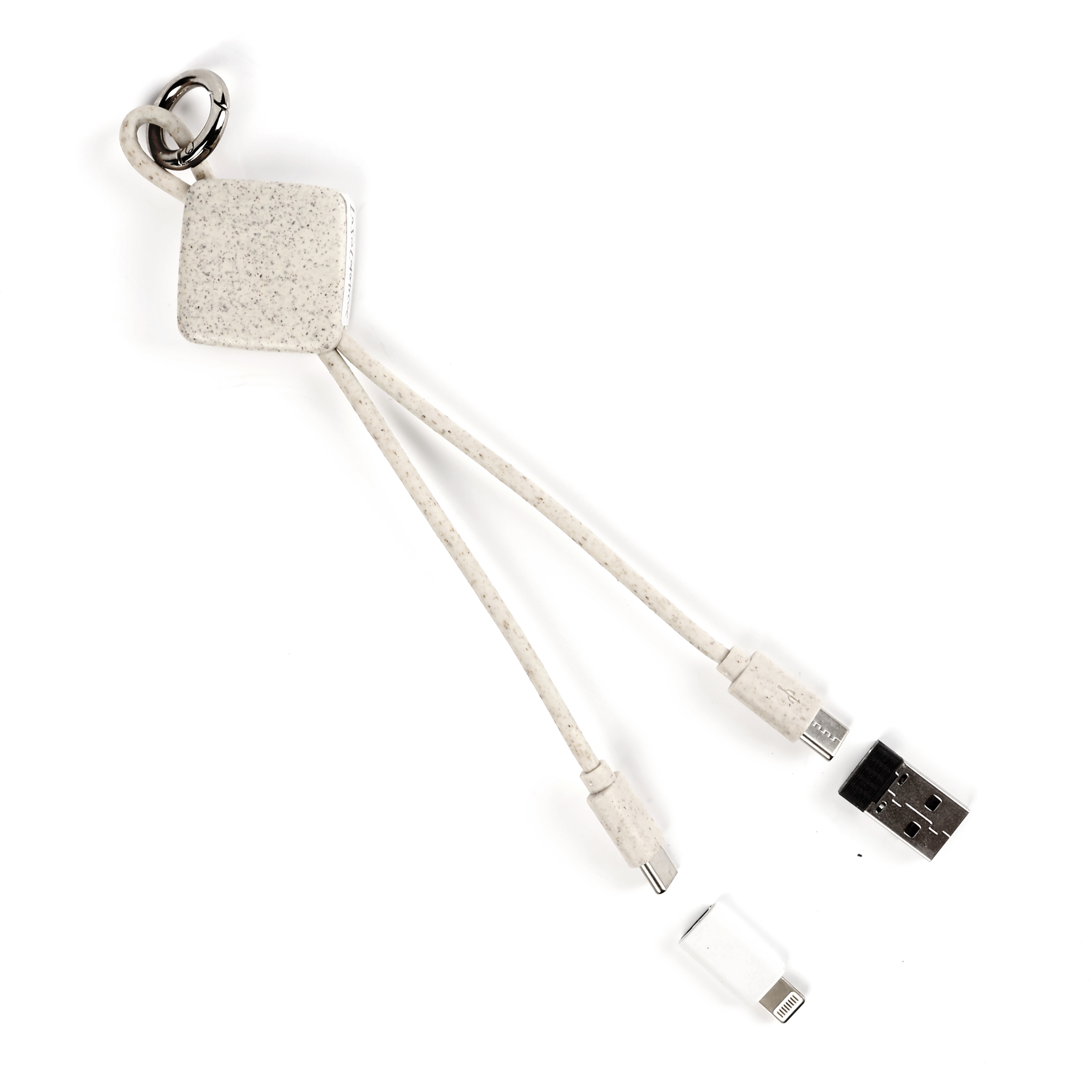 Wheat Straw Multifunctional Charging Cable