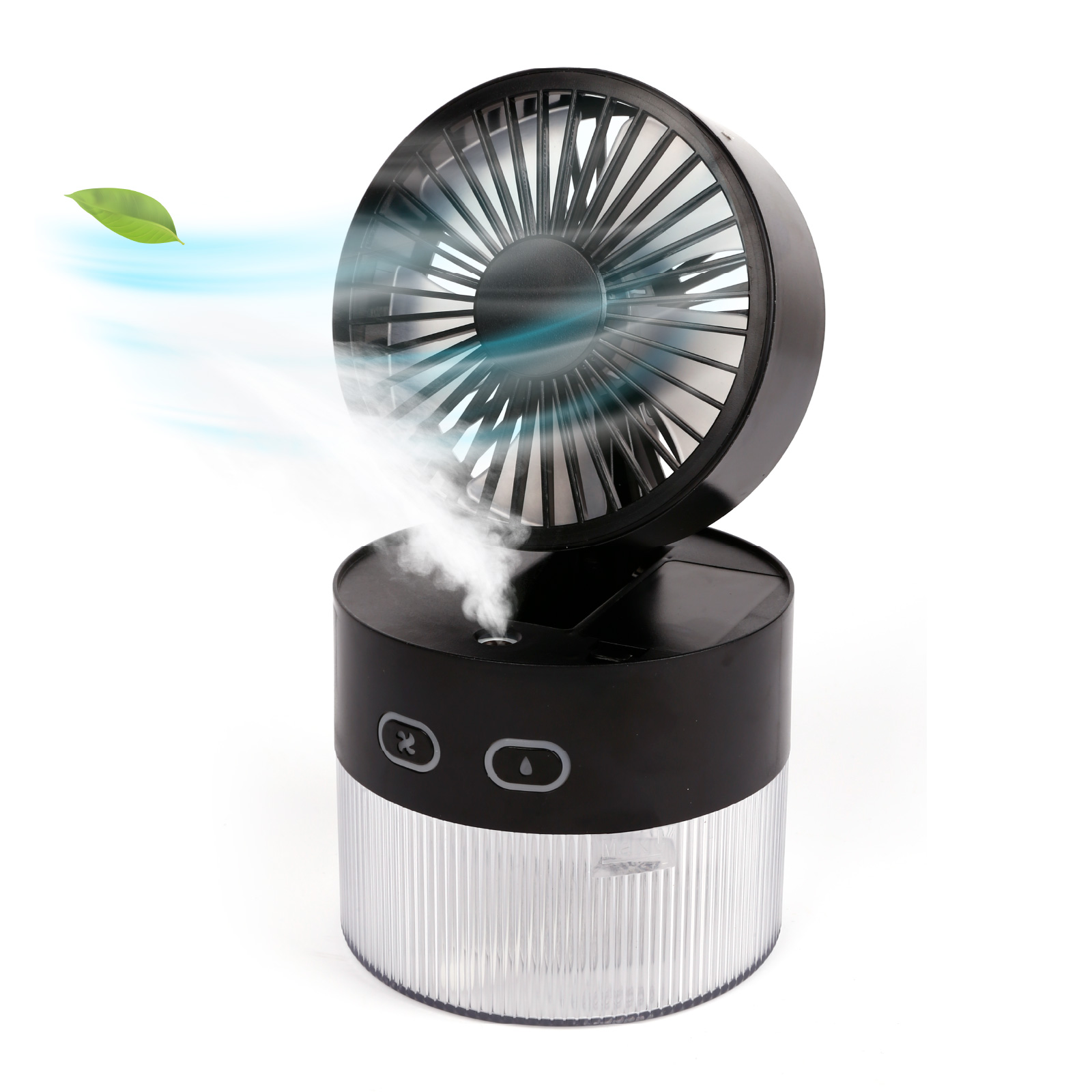 Evaporative Cooler Desktop Cooling Fan with Spray