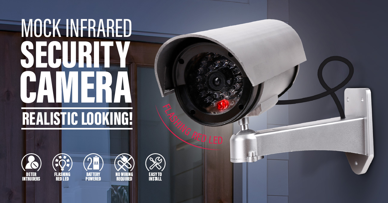 Mock infrared Security Camera