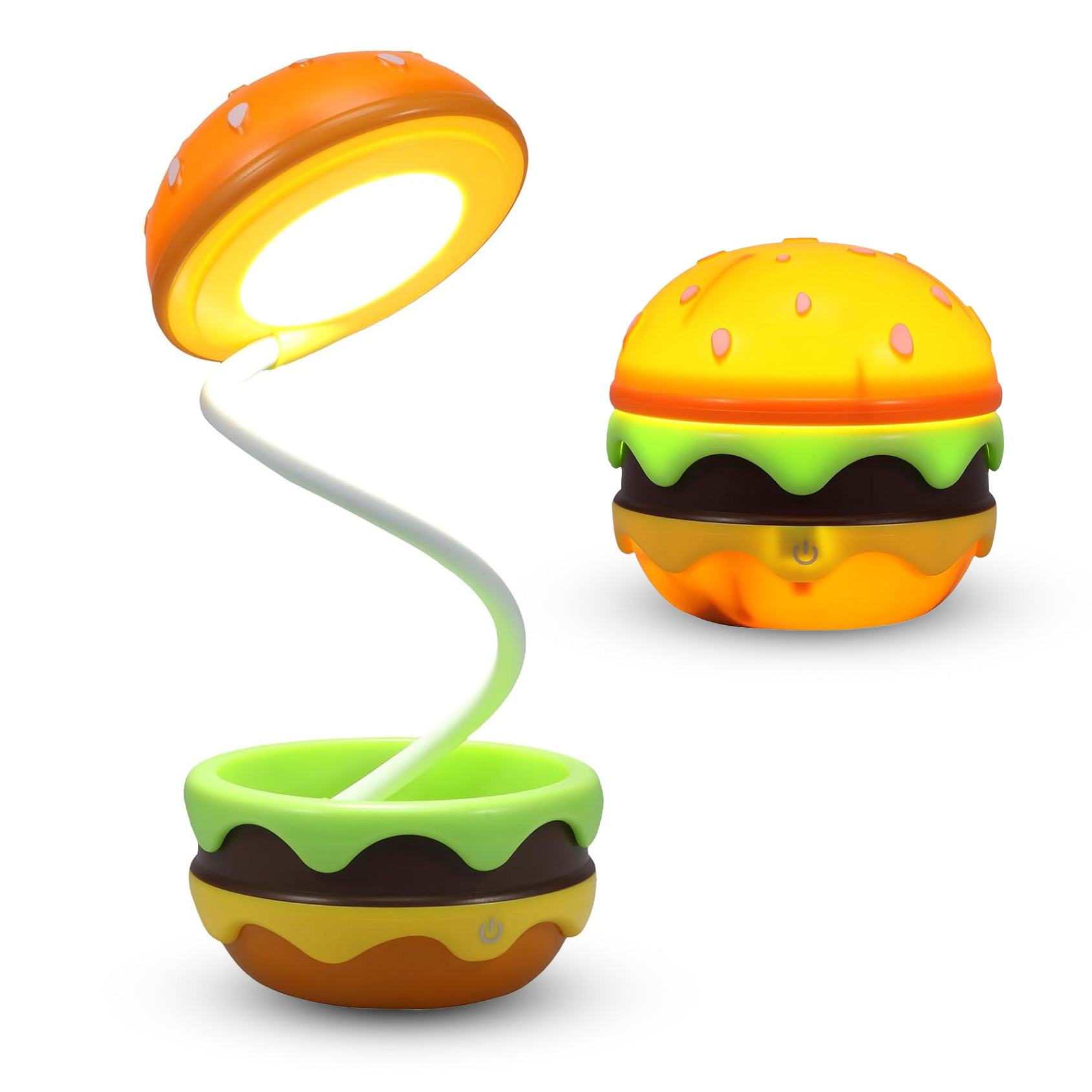 Foldable Hamburger desktop Lamp