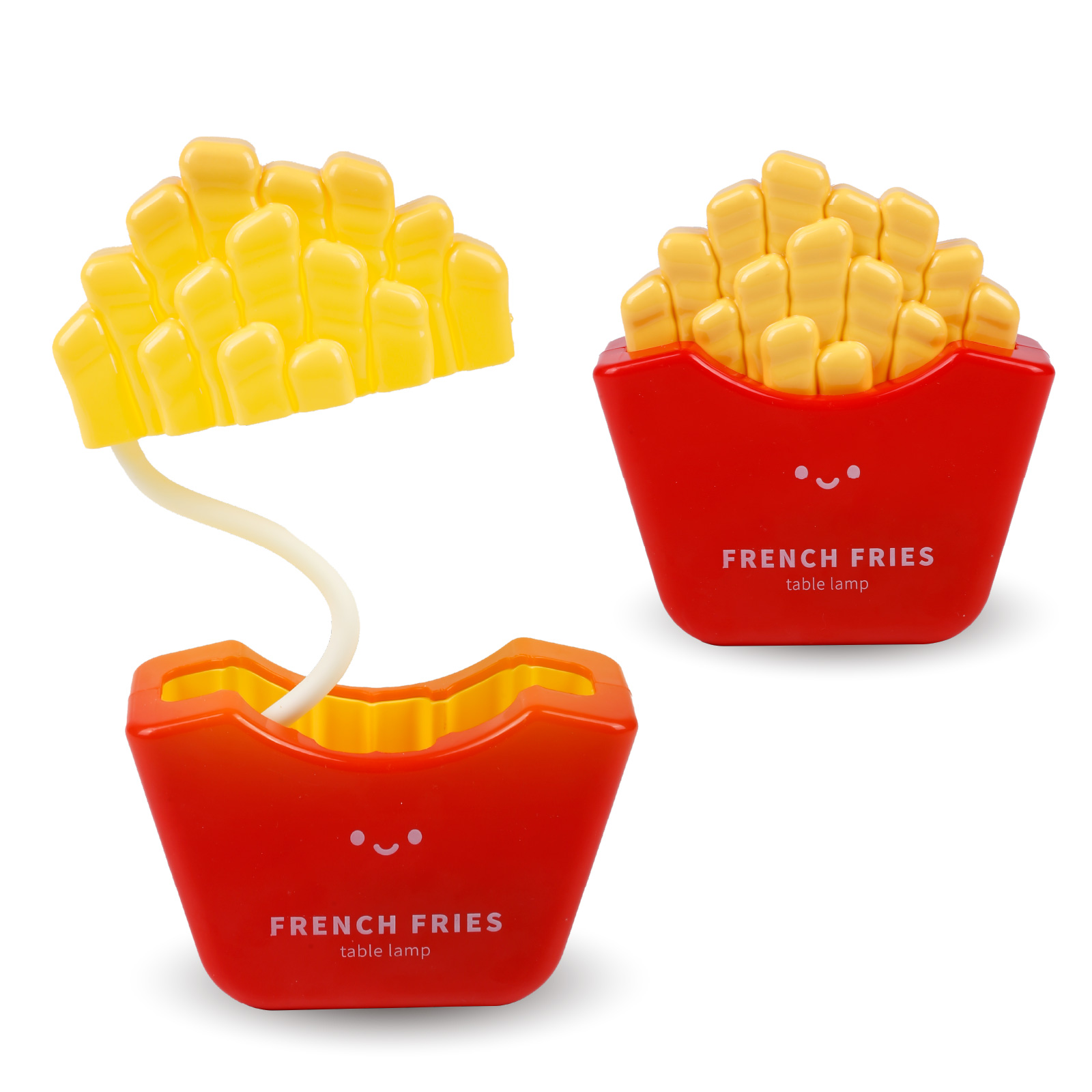 Foldable French Fries desktop Lamp with Pencil Sharpener