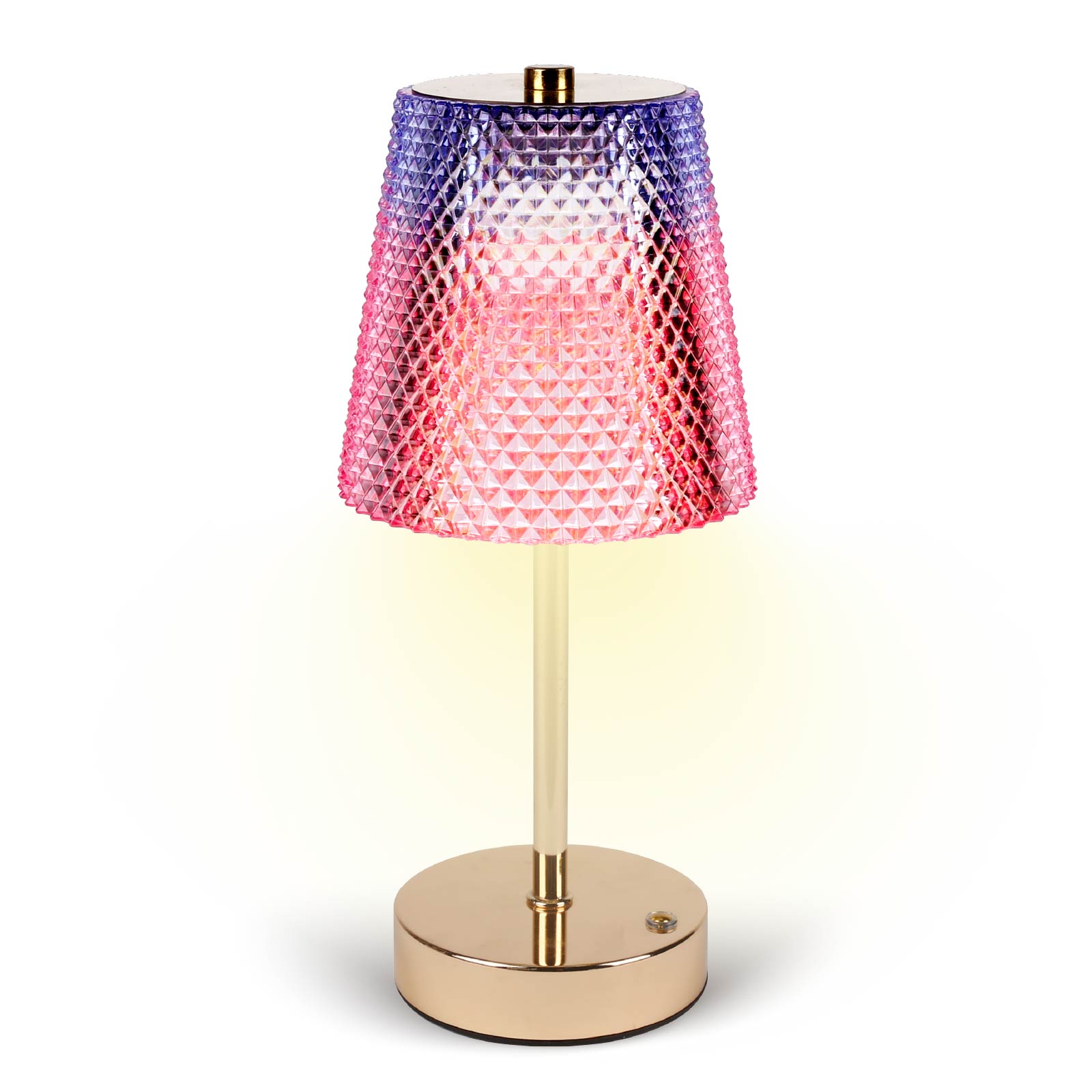 Crystal Cordless Dimmable LED Touch Lamp 