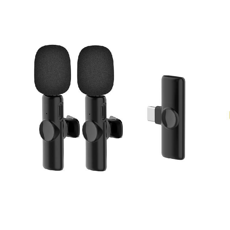 3 in 1 Wireless Lavalier Microphones 