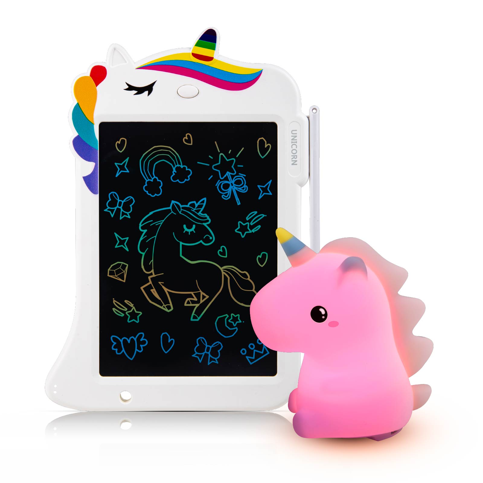 2 In 1 Unicorn Gift Set ( Pat Lamp & LCD Writing Pad)