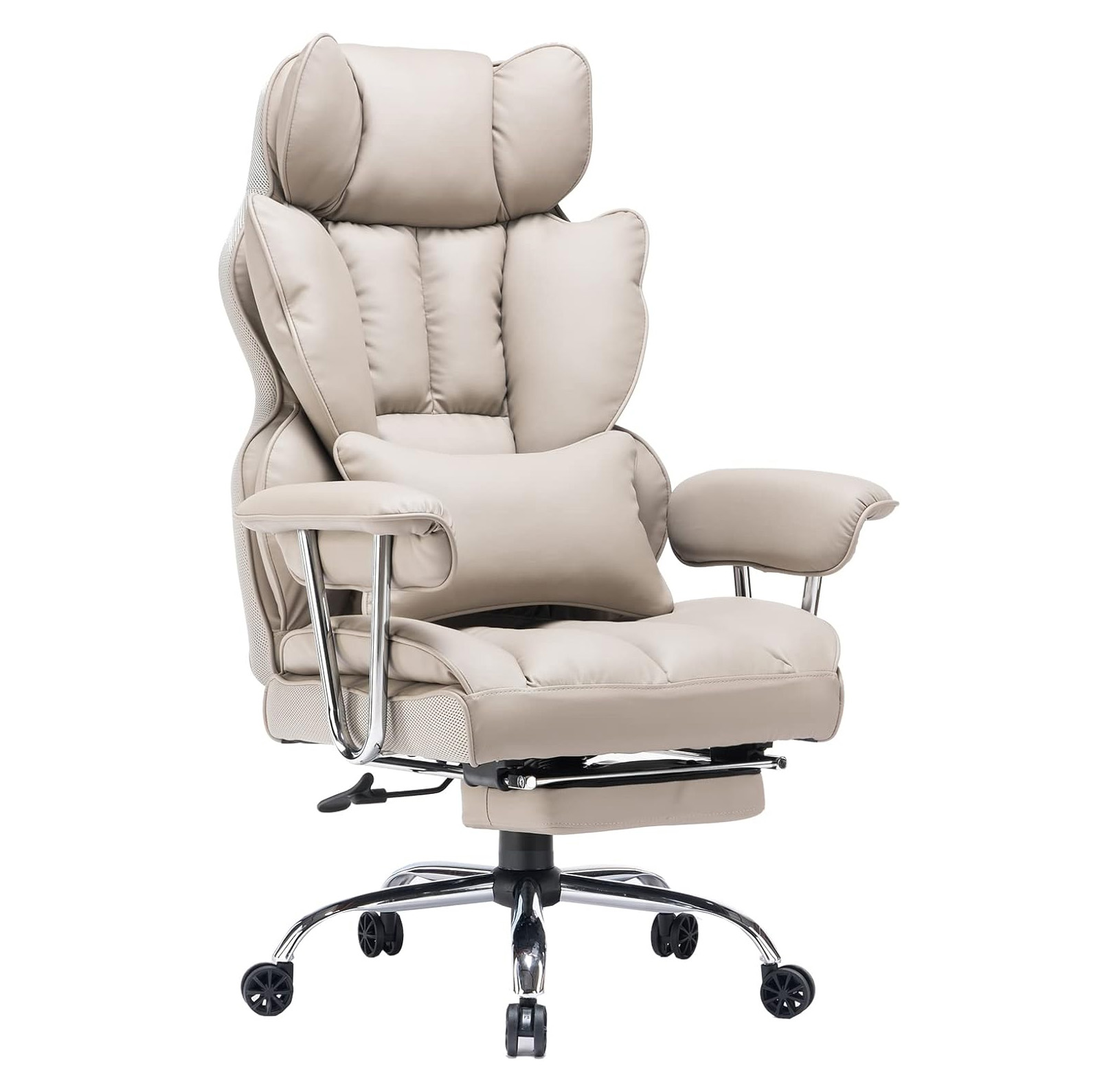 Ergonomic Office Chair with Footrest 