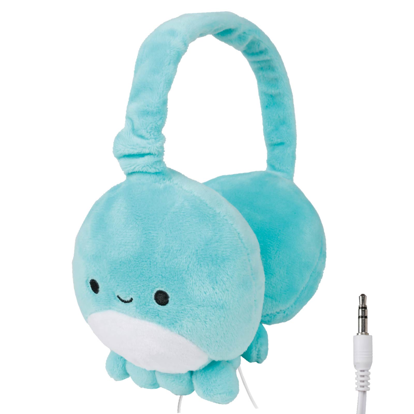 Wired Cartoon Plush Headset (Octopus)