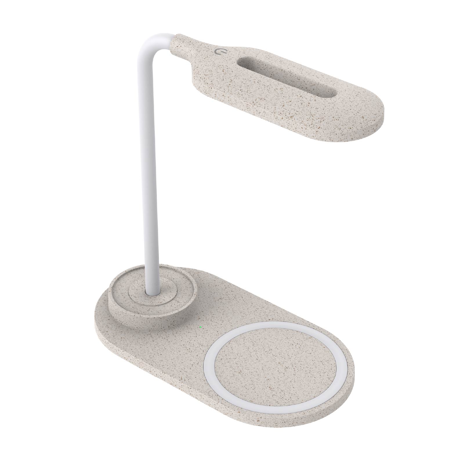 Wheat Straw Wireless Charging Desk Lamp