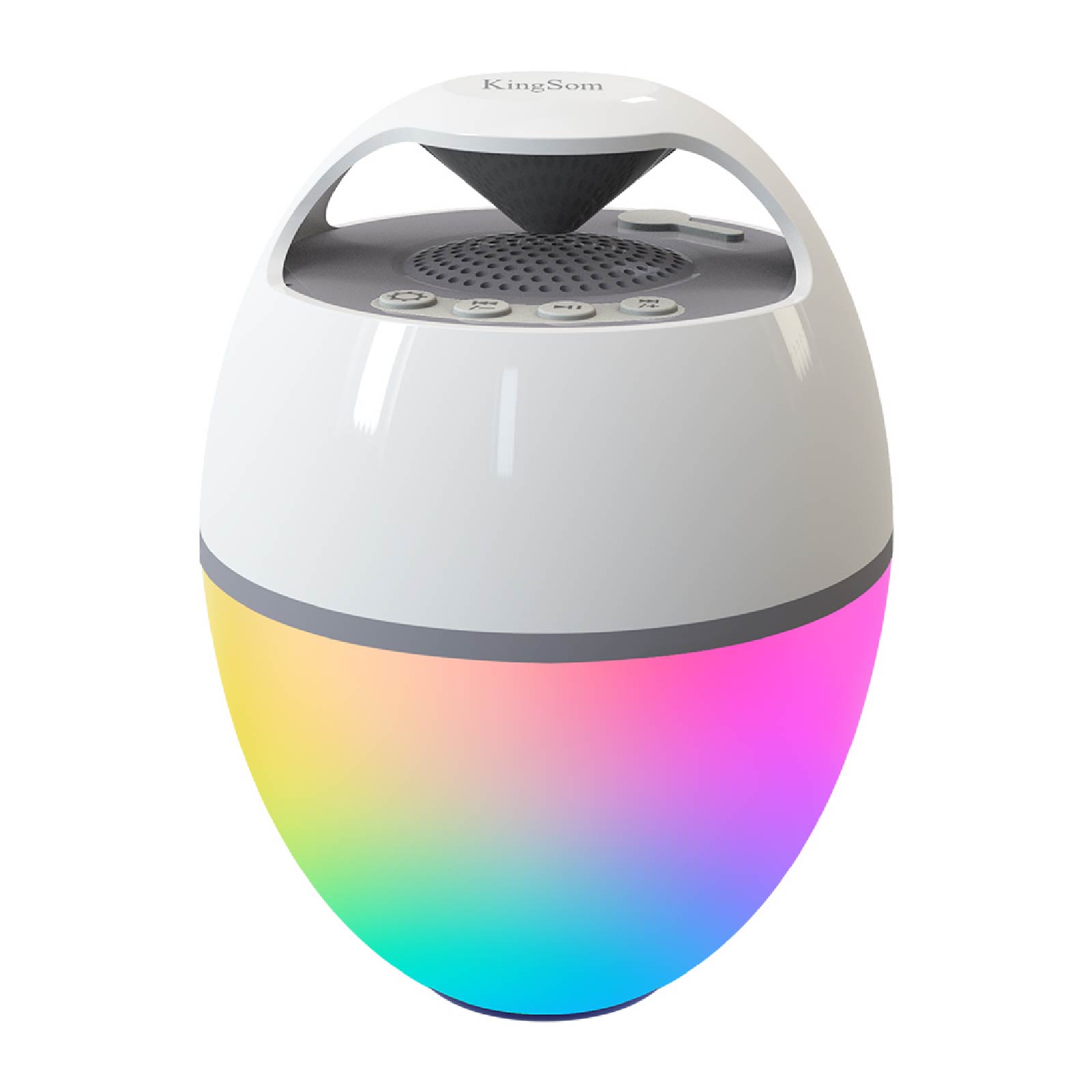 Floating Wireless Speaker with Color Light