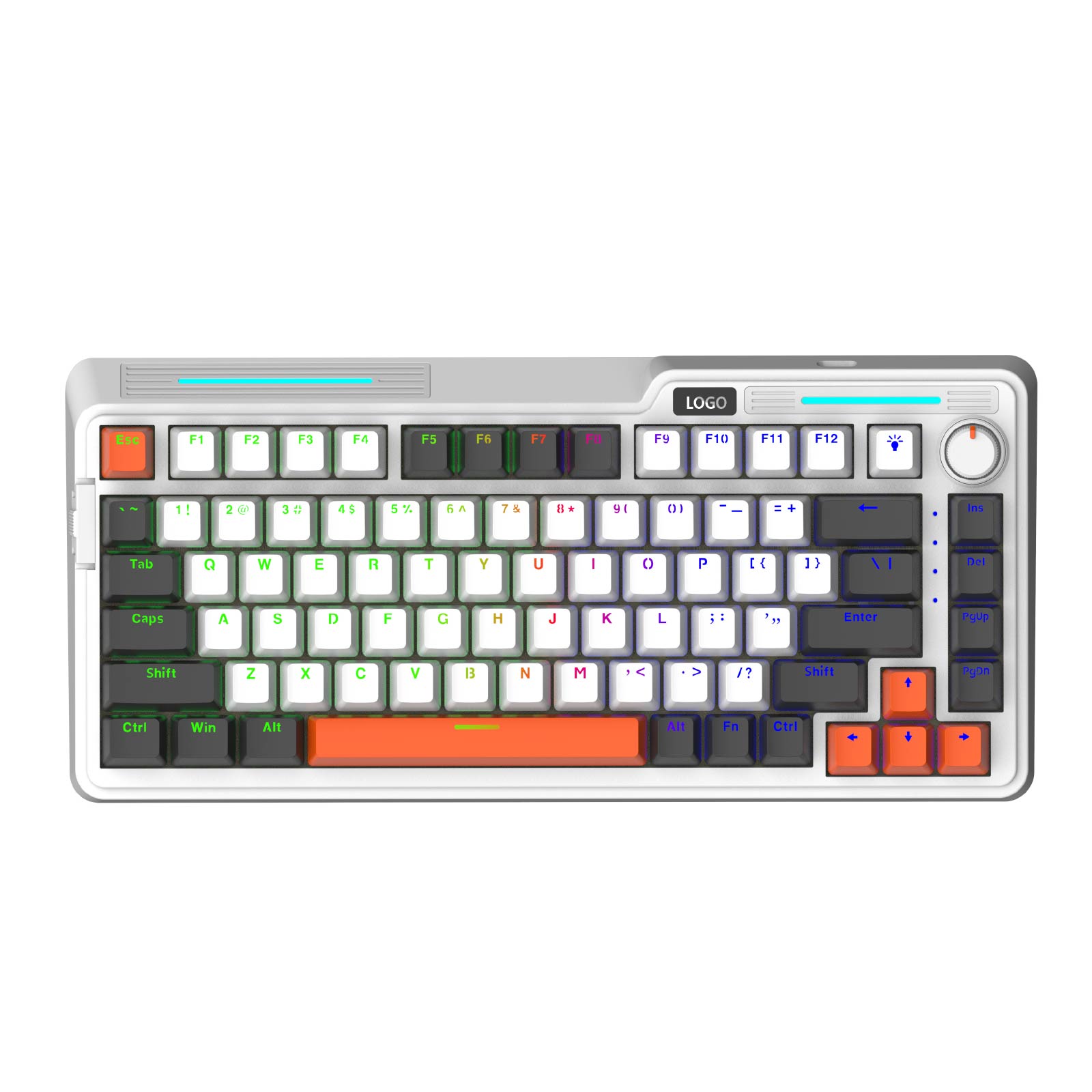 Triple-mode RGB Mechanical Gaming Keyboard 