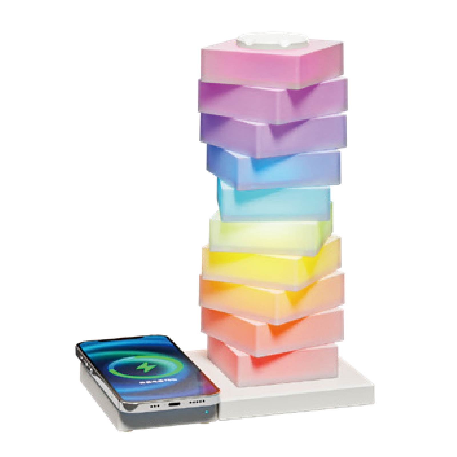 DIY Modular Atmosphere Lights with Wireless Charger