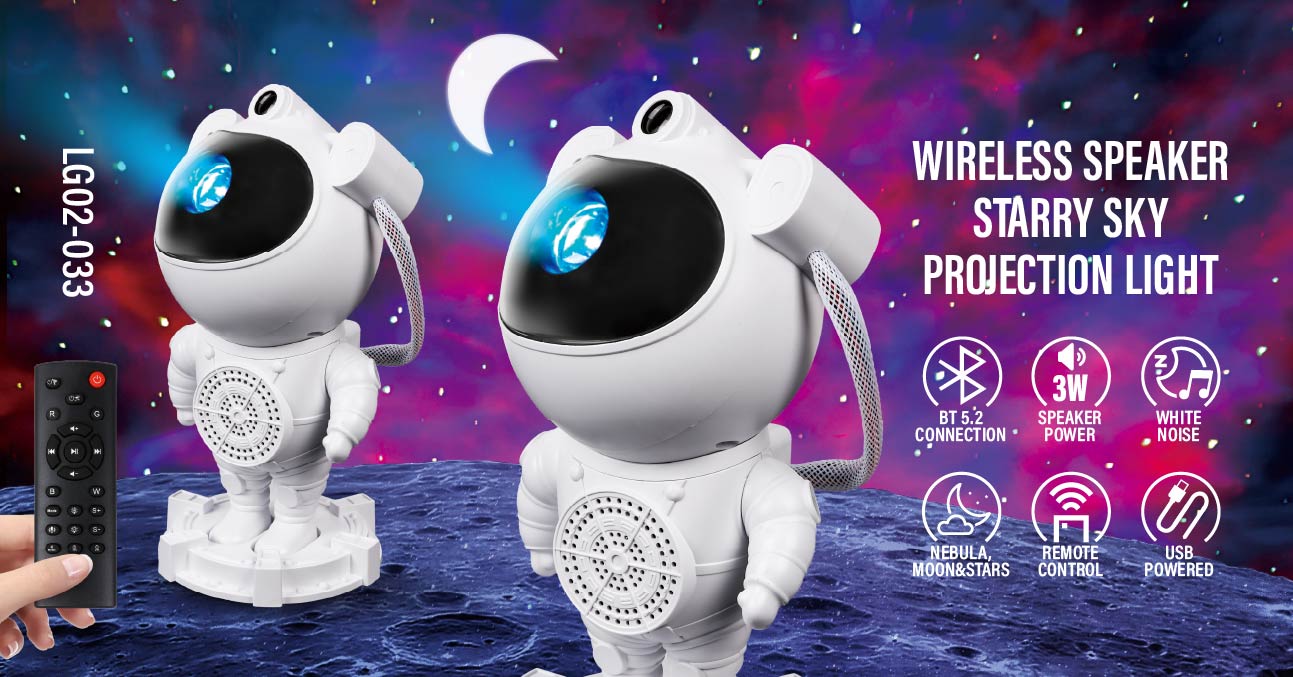 Astronaut Projection Wireless Speaker