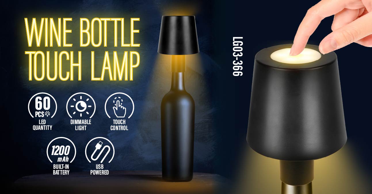 Bottle Touch Lamp
